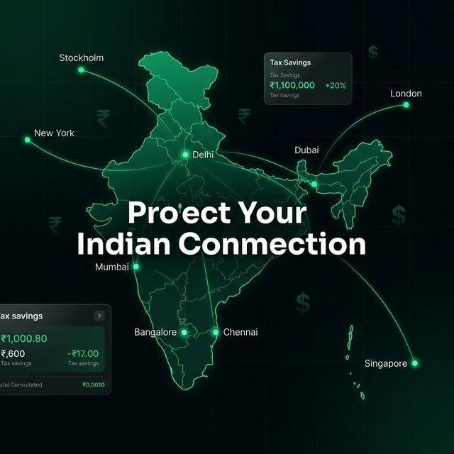 India Connection Map